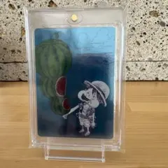 こ*ー様 再入荷！ONE PIECE ナツコミ2024 特製ミニ色紙 ルフィ送料