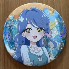名探偵プリキュア 帆羽くれあ 缶バッジ ホログラム ブルジュラ キュアエクレール