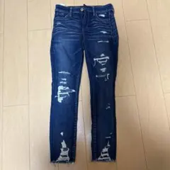 American Eagle スキニーデニム ダメージ加工　ビンテージのサムネイル