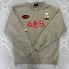 Von Dutch スウェット　トレーナー 130 キッズ　グリーン系　カーキ