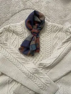 ヴィンテージ 花柄 スカーフ ユーロヴィンテージ