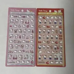 ボンボンドロップシール ミニ ハローキティ レッド ピンク　正規品