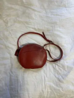 セール COACH コーチ オールドコーチ バッグ USA 赤 80s 斜めがけ