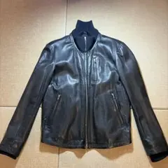 メンズ レザージャケット ブラック