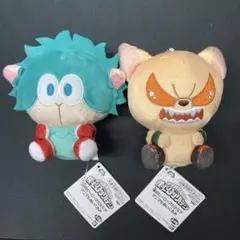 僕のヒーローアカデミア アニマルぬいぐるみ　デクシープ　バクドッグ　セット