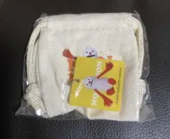 パペットスンスン チャーム付きミニ巾着　ノンノン