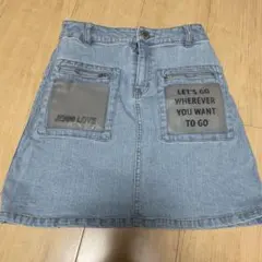 ジェニィlove デニムスカート150