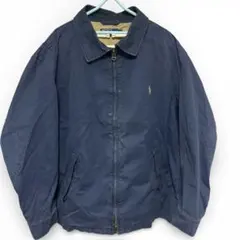 古着　Polo by Ralph Lauren ネイビー ジャケット XXL