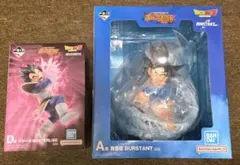 ドラゴンボール 一番くじ A賞 孫悟空 D賞 ベジータ 他おまけ8点付き