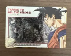 スーパードラゴンボールヒーローズ カードセット　abs-33 ABS-33孫悟空 THANKS TO ALL THE HEROES! Super dragon ball