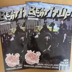 NCT DREAM BEAT IT UP 2枚セット