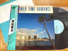 【シティポップ】LP 角松敏生/SUMMER TIME ROMANCE 試聴済