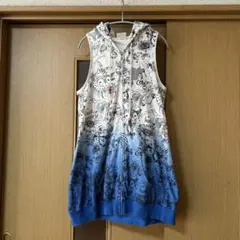 Scolar フード付きノースリーブパーカー