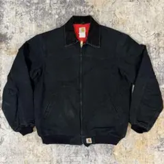 【サイズ良好 Lサイズ】米国製 カーハート サンタフェジャケット 黒