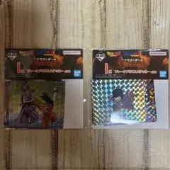 ★ ドラゴンボール　一番くじ　プリズムステッカー　2点★