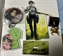 進撃の巨人 グッズセット　リヴァイ・アッカーマン