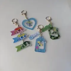 パワーパフガールズ キーホルダー ４点セット