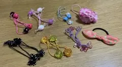 カラフルヘアゴム 14点セット