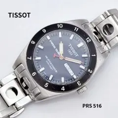 訳あり TISSOT PRS 516 自動巻き ネイビー メンズ 腕時計のサムネイル