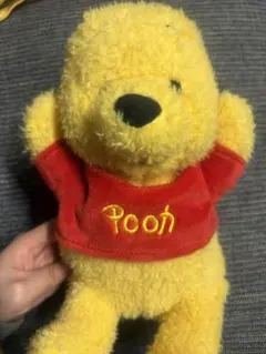 プーさん ハンドパペット　ディズニー　ぬいぐるみ