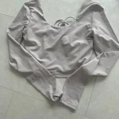 ワンアーツ　sサイズ ライトピンククロップドトップ ヨガウェア