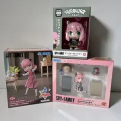 未開封 SPY×FAMILY アーニャ・フォージャー フィギュア 3体セット