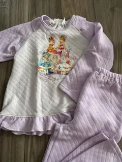 【新品】プリキュア パジャマ ラベンダー　120