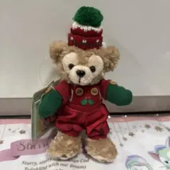 ディズニー ダッフィーぬいぐるみバッジ 2013年 クリスマス