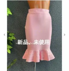 新品　マーメイドスカート　ピンク　春　ヨーロッパ　セレクト　タイトスカート　赤のサムネイル