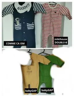 babyGAP COMME CA ISM DoubleB H&M ロンパース