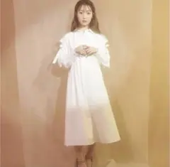 titty&Co. シャツワンピース ホワイト 白 イコラブ　大谷映美里コラボのサムネイル