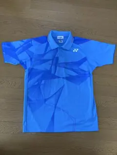 YONEX 吸汗速乾 ポロシャツ M 青