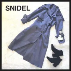 新品未使用 SNIDEL スナイデル ウロコカシミアスタンドカラーコート