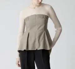 allureville ウールデニムイレヘムビスチェのサムネイル