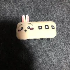 未使用☆ ちいかわ トレインなぬいぐるみバッジ うさぎ