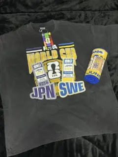 【会場限定】ワールドカップ 日本vsスウェーデン マッチデーTシャツ Lサイズ 会場限定】ワールドカップ 日本vsスウェーデン マッチデーTシャツ L