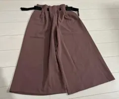 MURUA ムルーア　ウエストギャザーワイドパンツ