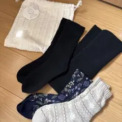 SEASON REASON ソックスセット 4足　巾着付き　新品