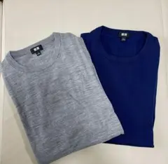 UNIQLO ユニクロ エクストラファインメリノ　２枚セット