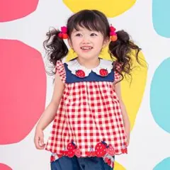 ベイビーチアー ワンピース 音符 キャンディ 80cm - メルカリ