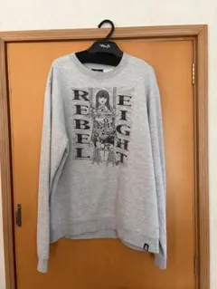 REBEL8 スウェット トレーナー グレーのサムネイル
