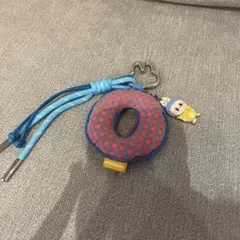 POP MART LABUBU イニシャルキーホルダー O