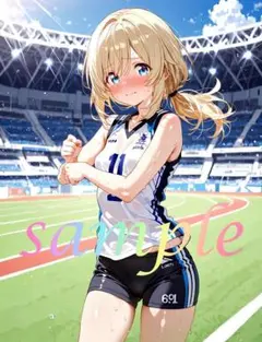 c505 かわいい イラスト アニメ A4ポスター