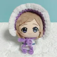 編み物 ちびぐるみ にじまるっと ぬい服 メンダコ ヘッドドレス