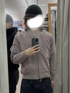 断*ン様 古着 MA-1 ジャケット