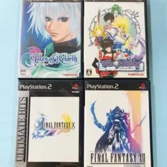 PS2 テイルズオブリバース ディスティニー ファイナルファンタジーX XII