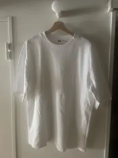 【未着用5着セット】エアリズムコットンオーバーサイズTシャツ 白 XL