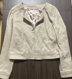 PROPORTION BODY DRESSING ノーカラージャケット ブルゾン