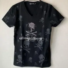 Diavlo（ディアブロ）メンズ スカルTシャツ Mサイズ y2k ブラックのサムネイル
