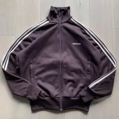 80's adidas トラックジャケット　トレフォイル　菅田将暉　在原みゆ紀 希少品】 在原みゆ紀着用 80's adidas トラックジャケット 3号